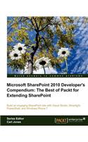 Microsoft SharePoint 2010 Developer's Compendium: The Best of Packt for Extending SharePoint