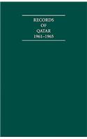 Records of Qatar 1961-1965 5 Volume Hardback Set