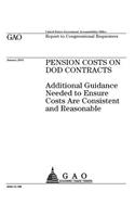 Pension costs on DOD contracts