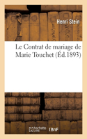Contrat de mariage de Marie Touchet