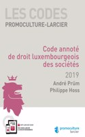 Code Promoculture-Larcier – Code des societes - Company Law Code 2017