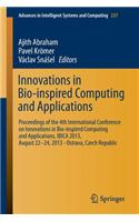 Innovations in Bio-Inspired Computing and Applications