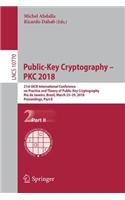 Public-Key Cryptography - Pkc 2018