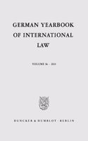 German Yearbook of International Law / Jahrbuch Fur Internationales Recht