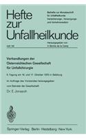 Verhandlungen Der Österreichischen Gesellschaft Für Unfallchirurgie