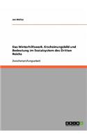 Das Winterhilfswerk. Erscheinungsbild und Bedeutung im Sozialsystem des Dritten Reichs