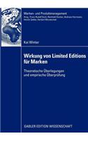 Wirkung Von Limited Editions Für Marken
