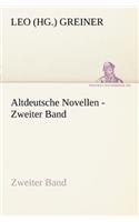 Altdeutsche Novellen - Zweiter Band: (German)