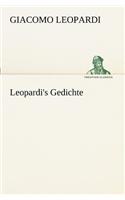 Leopardi's Gedichte