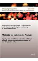 Methods for Stakeholder Analysis