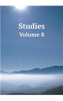 Studies Volume 8