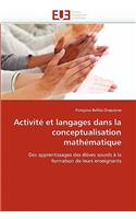 Activité Et Langages Dans La Conceptualisation Mathématique