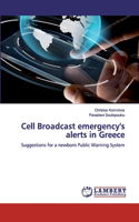 Cell Broadcast emergency's alerts in Greece