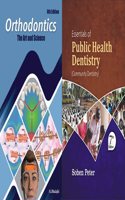 Orthodontics - SI Bhalajhi + Peter Soben - Public Health Dentistry - Set of 2 Books - 2023-24/Ed.