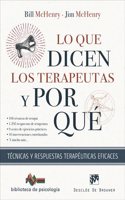 Lo que dicen los terapeutas y por que. Tecnicas y respuestas terapeuticas eficaces