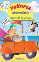 Voitures pour enfants - Livre de coloriage