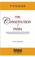 The Constitution of India (Pocket Edition)