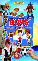 Sticker Activity Book - Boys