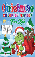 Christmas Color By Number For Kids