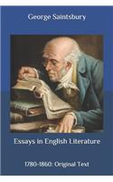 Essays in English Literature
