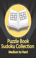 Puzzle Book, Sudoku Collection Medium to Hard