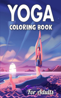 Yoga Coloring Book for Adults
