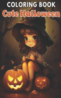 Cute Halloween Coloring Book