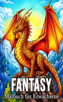 Fantasy Malbuch für Erwachsene