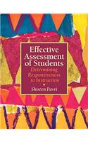 Effective Assessment of Students