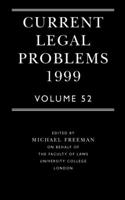 Current Legal Problems 1999