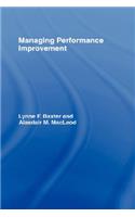 Managing Performance Improvement