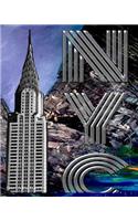 Iconic Chrysler Building New York City Sir Michael Huhn Artist Drawing Writing journal: Iconic Chrysler Building New York City Sir Michael Artist Drawing Writing jou