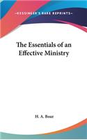 Essentials of an Effective Ministry