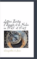 Lettres Ecrites D'Egypte Et de Nubie En 1828 Et 1829