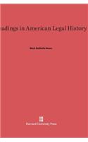Readings in American Legal History