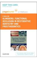 Functional Occlusion in Restorative Dentistry and Prosthodontics - Elsevier eBook on Vitalsource (Retail Access Card)