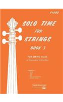 Solo Time for Strings, Book 3