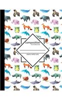 Composition Notebook Graph Paper 5x5