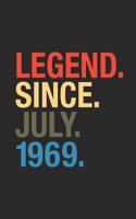 Legend Since July 1969