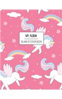 My Album Blank Sticker Book