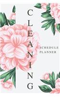 Cleanning Schedule Planner: Daily Weekly Cleaning Routine, Home Cleaning, Household Chores List, Cleaning Checklist Chart