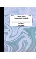 Soft Cover Composition Notebook