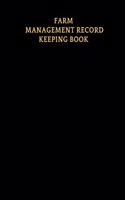 Farm management record keeping book