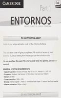 Entornos Beginning Eleteca Part 1 Activation Card