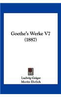 Goethe's Werke V7 (1887)
