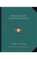 Principles of Personal Selling