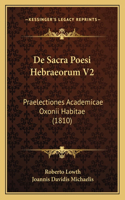 De Sacra Poesi Hebraeorum V2