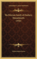 The Peterson Family of Duxbury, Massachusetts (1916)