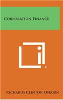 Corporation Finance