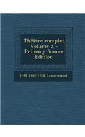 Theatre Complet Volume 2